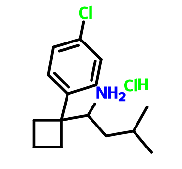 1-[1-(4-氯苯基)环丁基]-3-甲基丁胺盐酸盐,N-DI-DESMETHYL SIBUTRAMINE HCL
