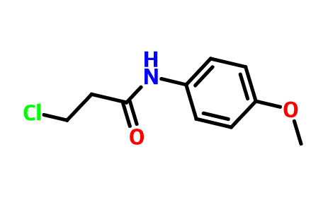 3-氯-N-(4-甲氧基苯基)-丙酰胺,3-CHLORO-N-(4-METHOXYPHENYL)PROPANAMIDE