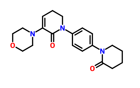 5,6-二氢-3-(4-吗啉基)-1-[4-(2-氧代-1-哌啶基)苯基]-2(1H)-吡啶酮,3-Morpholino-1-(4-(2-oxopiperidin-1-yl)