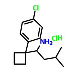 1-[1-(4-氯苯基)环丁基]-3-甲基丁胺盐酸盐