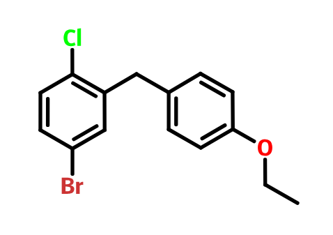 5-溴-2-氯-4'-乙氧基二苯甲烷,5-bromo-2-chloro-4’-ethoxydiphenylmethane