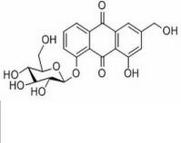 蘆薈大黃素-8-O-β-D-葡萄糖苷,Aloe-eModin-8-O-β-D-glucopyranoside