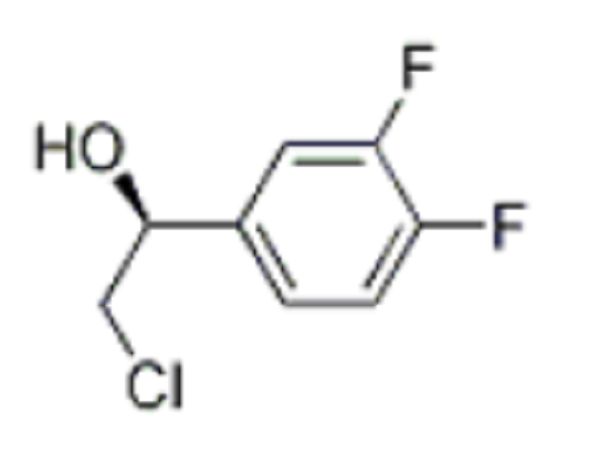 (ALPHAS)-ALPHA-(氯甲基)-3,4-二氟苯甲醇,(1S)-2-chloro-1-(3,4-difluorophenyl)-1-ethanol