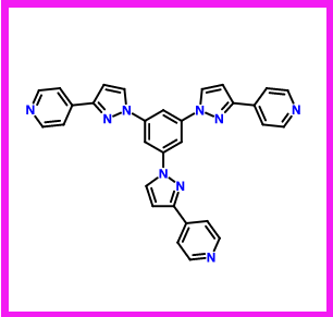 1,3,5-三[3-(4-吡啶基)-1H-吡唑-1-基]苯,1,3,5-tris[3-(pyridin-4-yl)-1H-pyrazol-1-yl]benzene