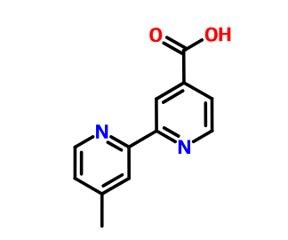 4'-甲基-2,2'-聯(lián)吡啶-4-甲酸,4-Methyl-4'-carboxy-2,2'-bipyridine