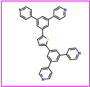 2,5-双[3,5-二(4-吡啶基)苯]噻吩