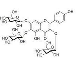 6-羟基山奈酚-3,6,7-三-O-葡萄糖苷