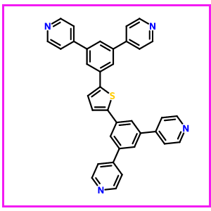 2,5-双[3,5-二(4-吡啶基)苯]噻吩