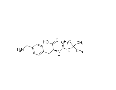 (2S)-3-[4-(aminomethyl)phenyl]-2-[(2-methylpropan-2-yl)oxycarbonylamino]propanoic acid