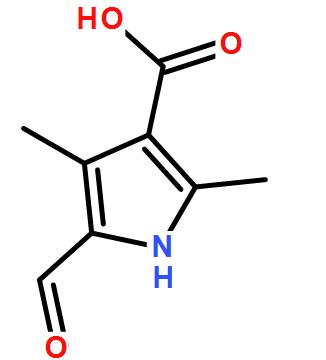 2,4-二甲基-5-醛基-1H-吡咯-3-羧酸,5-Formyl-2,4-dimethyl-1H-pyrrole-3-carboxylic Acid