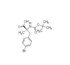 (2S)-3-(4-bromophenyl)-2-methyl-2-[(2-methylpropan-2-yl)oxycarbonylamino]propanoic acid