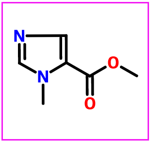 1-甲基-1H-咪唑-5-羧酸甲酯,Methyl 1-methylimidazole-5-carboxylate