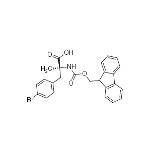 (2S)-3-(4-bromophenyl)-2-({[(9H-fluoren-9-yl)methoxy]carbonyl}amino)-2-methylpropanoic acid