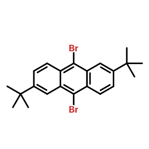 2,6-二叔丁基-9,10-二溴蒽