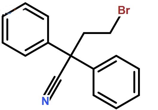 溴乙基二苯乙腈,4-BROMO-2,2-DIPHENYLBUTYRONITRILE