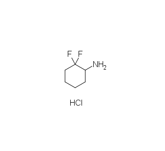 2,2-difluorocyclohexan-1-amine;hydrochloride