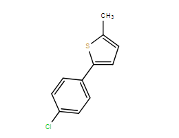 2-（4-氯苯基）-5-甲基噻吩,2-(4-chlorophenyl)-5-methylthiophene