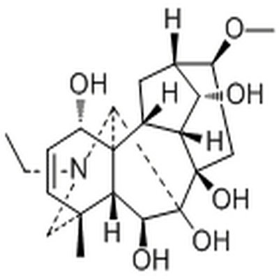 Glabredelphinine,Glabredelphinine