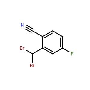 2-(二溴甲基)-4-氟苯腈