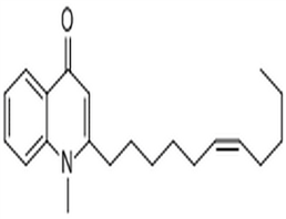 (Z)-1-Methyl-2-(undec-6-enyl)quinolin-4(1H)-one,(Z)-1-Methyl-2-(undec-6-enyl)quinolin-4(1H)-one