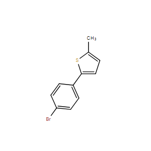 2-（4-溴苯基）-5-甲基噻吩,2-(4-Bromophenyl)-5-methylthiophene