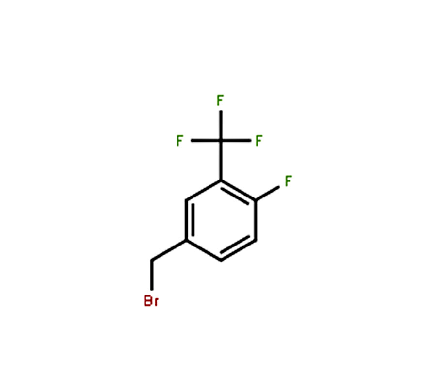 4-氟-3-(三氟甲基)溴苄,4-(Bromomethyl)-1-fluoro-2-(trifluoromethyl)benzene
