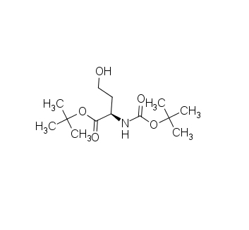 tert-butyl (2R)-4-hydroxy-2-[(2-methylpropan-2-yl)oxycarbonylamino]butanoate