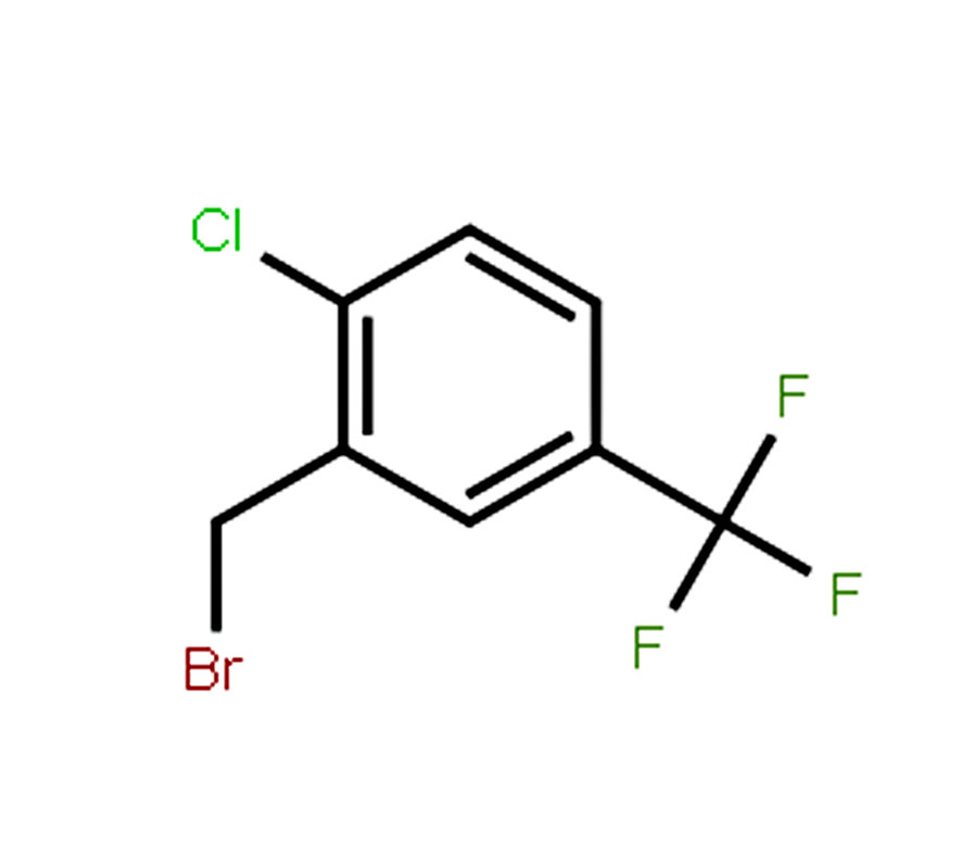 2-氯-5-(三氟甲基)溴苄,2-(Bromomethyl)-1-chloro-4-(trifluoromethyl)benzene