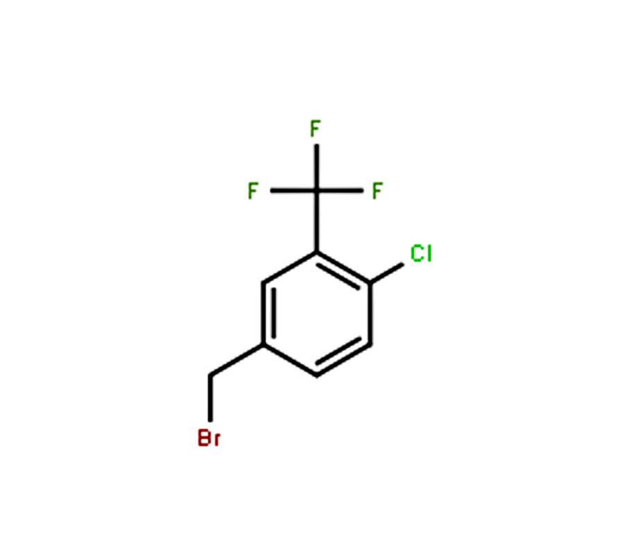 4-氯-3-三氟甲基溴苄,4-(Bromomethyl)-1-chloro-2-(trifluoromethyl)benzene