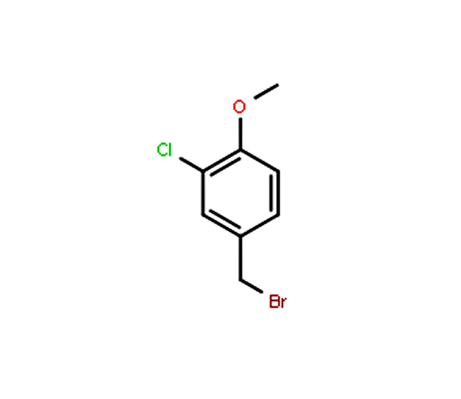 4-溴甲基-2-氯-1-甲氧基苯,4-Bromomethyl-2-chloro-1-methoxybenzene