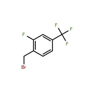 2-氟-4-(三氟甲基)溴苄,1-(Bromomethyl)-2-fluoro-4-(trifluoromethyl)benzene