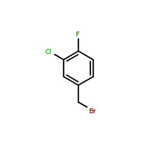 3-氯-4-氟溴苄,4-(Bromomethyl)-2-chloro-1-fluorobenzene