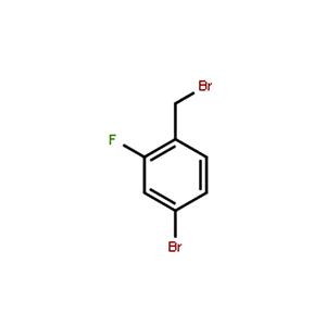 2-氟-4-溴苄基溴,4-Bromo-1-(bromomethyl)-2-fluorobenzene