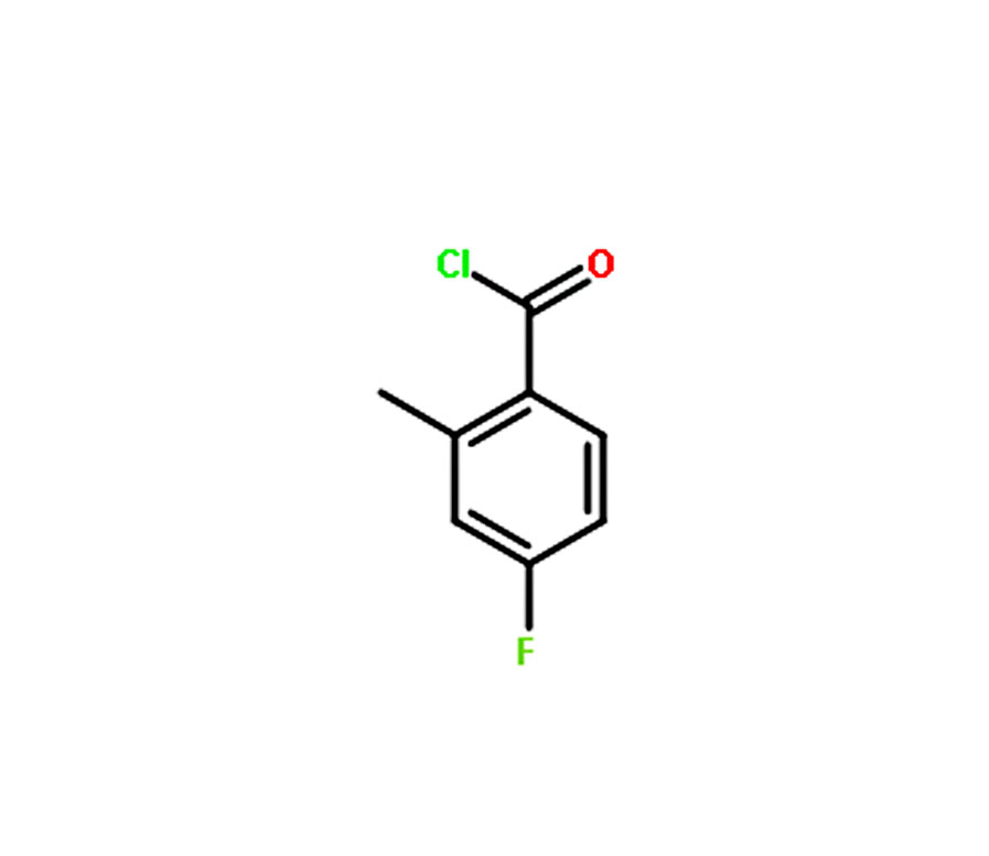 Benzoyl chloride,4-fluoro-2-methyl-,Benzoyl chloride,4-fluoro-2-methyl-