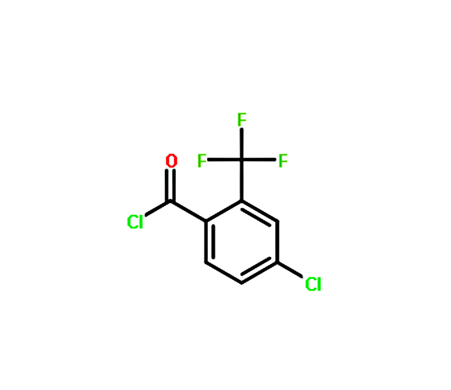 2-(Trifluoromethyl)-4-chlorobenzoyl chloride,2-(Trifluoromethyl)-4-chlorobenzoyl chloride