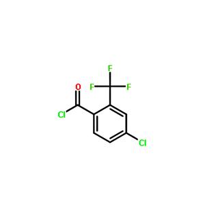 2-(Trifluoromethyl)-4-chlorobenzoyl chloride,2-(Trifluoromethyl)-4-chlorobenzoyl chloride