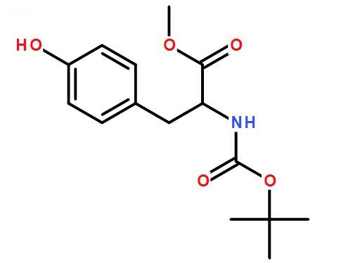 丁氧羰基-D-酪氨酸-甲氧基酯,BOC-D-TYR-OME