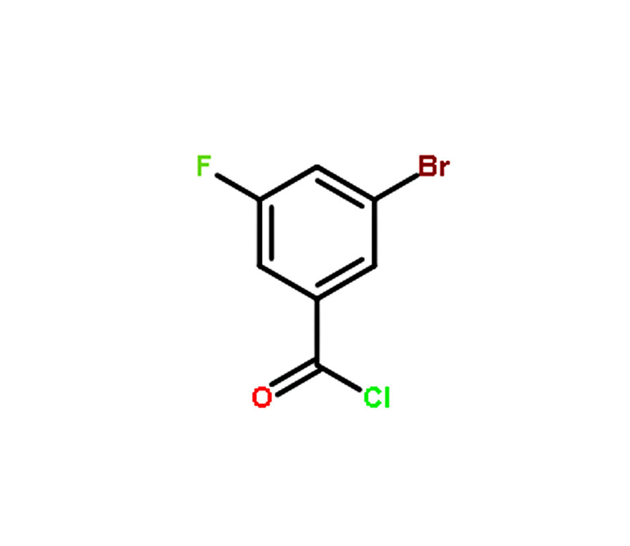 Benzoyl chloride,3-bromo-5-fluoro-,Benzoyl chloride,3-bromo-5-fluoro-