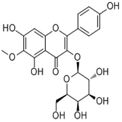 6-Methoxykaempferol 3-O-galactoside,6-Methoxykaempferol 3-O-galactoside