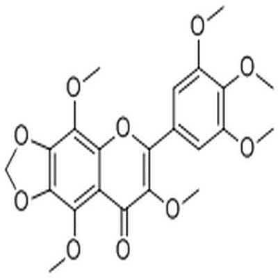 3,5,8,3',4',5'-Hexamethoxy-6,7-methylenedioxyflavone,3,5,8,3',4',5'-Hexamethoxy-6,7-methylenedioxyflavone