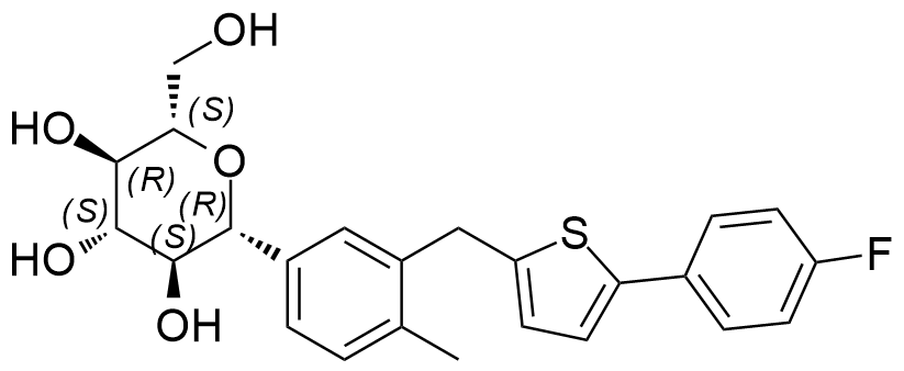 卡格列净异构体杂质1,Canagliflozin Isomer Impurity 1