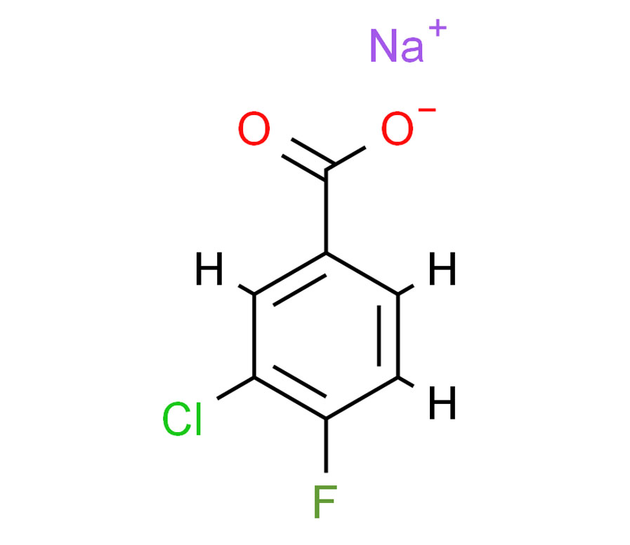 Sodium 3-chloro-4-fluorobenzoate,Sodium 3-chloro-4-fluorobenzoate