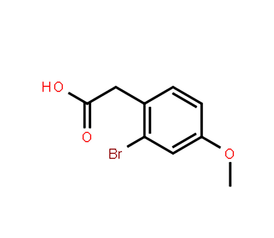 2-溴-4-甲氧基苯乙酸,2-(2-Bromo-4-methoxyphenyl)acetic acid