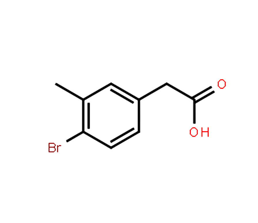 4-溴-3-甲基苯乙酸,2-(4-Bromo-3-methylphenyl)acetic acid