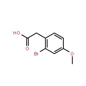 2-溴-4-甲氧基苯乙酸,2-(2-Bromo-4-methoxyphenyl)acetic acid