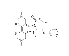 阿比多爾雜質(zhì)03,ethyl 6-bromo-4,7-bis((dimethylamino)methyl)-5-hydroxy-1-methyl-2-((phenylthio)methyl)-1H-indole-3-carboxylate