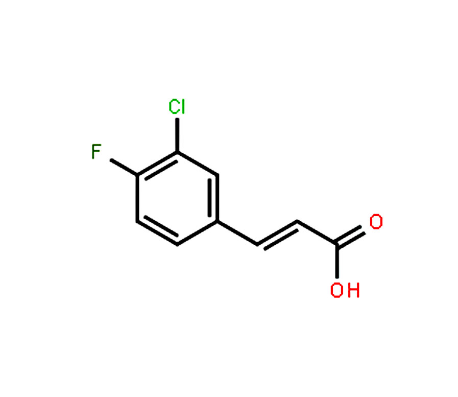 3-氯-4-氟肉桂酸,3-Chloro-4-fluorocinnamic acid
