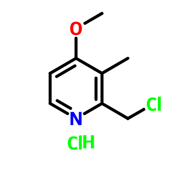 2-氯甲基-3-甲基-4-甲氧基吡啶盐酸盐,2-CHLOROMETHYL-4-METHOXY-3-METHYLPYRIDINE HYDROCHLORIDE