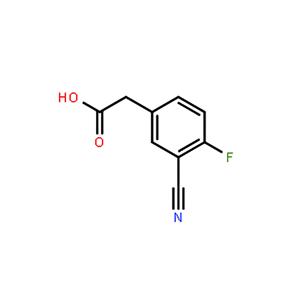 3-氰基-4-氟苯乙酸