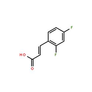 2,4-二氟肉桂酸,(E)-3-(2,4-Difluorophenyl)acrylic acid